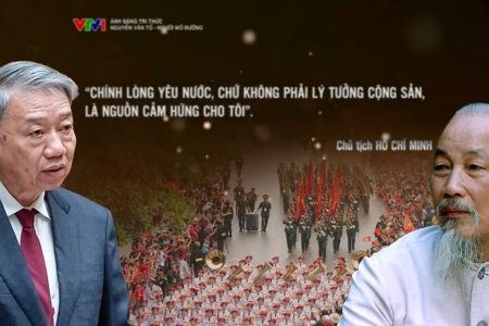 VTV VÀ CÂU NÓI ‘CHÍNH LÒNG YÊU NƯỚC, CHỨ KHÔNG PHẢI LÝ TƯỞNG CỘNG SẢN’ 