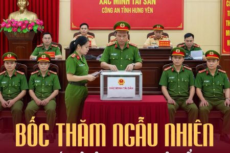 Công an Hưng Yên mở hội “Xổ số liêm chính” – Ai không sạch, giơ tay nhận giải!