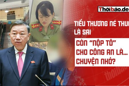 Tiểu thương né thuế là sai, còn “nộp tô” cho công an là… chuyện nhỏ?