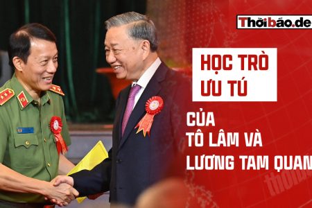 HỌC TRÒ ƯU TÚ CỦA TÔ LÂM VÀ LƯƠNG TAM QUANG