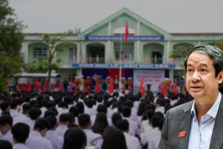 GIÁO DỤC TRONG XIỀNG XÍCH DỐI TRÁ VÀ KHUÔN MẪU