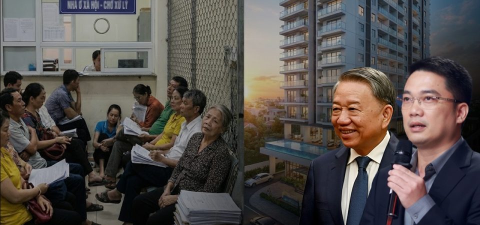 Nhà ở xã hội không có “suất ngoại giao” lãnh đạo Công an chắc đang sống ở trên Trời?