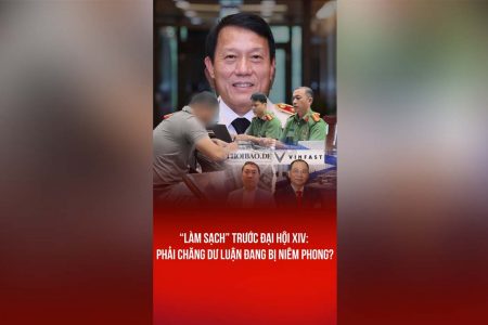 “LÀM SẠCH” TRƯỚC ĐẠI HỘI XIV: PHẢI CHĂNG DƯ LUẬN ĐANG BỊ NIÊM PHONG?