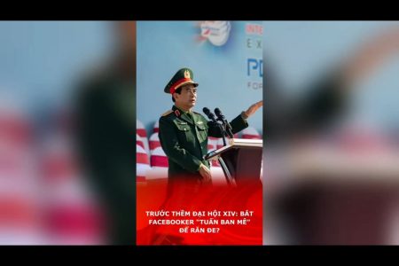 TRƯỚC THỀM ĐẠI HỘI XIV: BẮT FACEBOOKER “TUẤN BAN MÊ” ĐỂ RĂN ĐE?