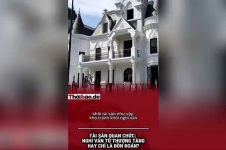 TÀI SẢN QUAN CHỨC: NGHI VẤN TỪ THƯỢNG TẦNG HAY CHỈ LÀ ĐỒN ĐOÁN?