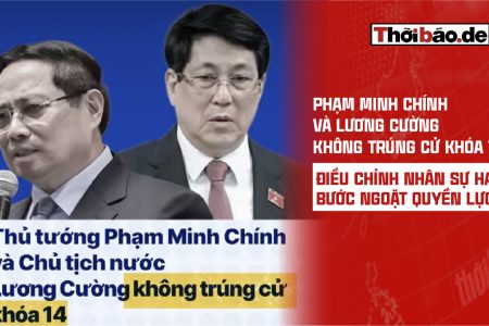 PHẠM MINH CHÍNH VÀ LƯƠNG CƯỜNG KHÔNG TRÚNG CỬ KHÓA 14: ĐIỀU CHỈNH NHÂN SỰ HAY BƯỚC NGOẶT QUYỀN LỰC?