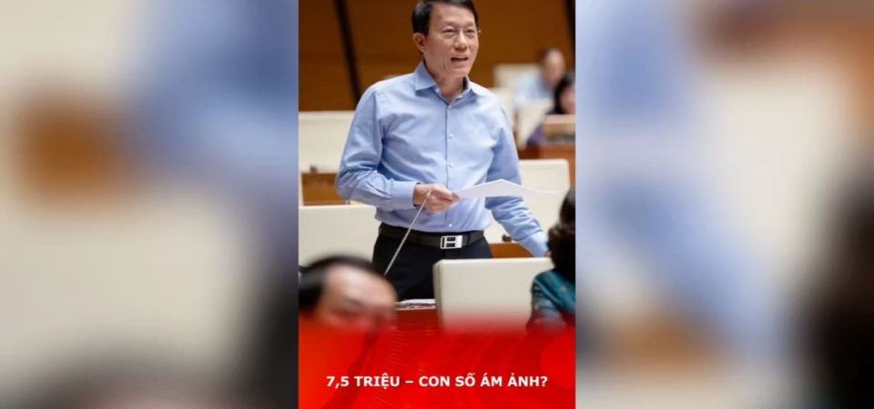 7,5 TRIỆU – CON SỐ ÁM ẢNH?