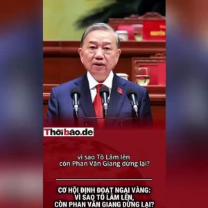 Cơ hội định đoạt ngai vàng: vì sao Tô Lâm lên, còn Phan Văn Giang dừng lại?