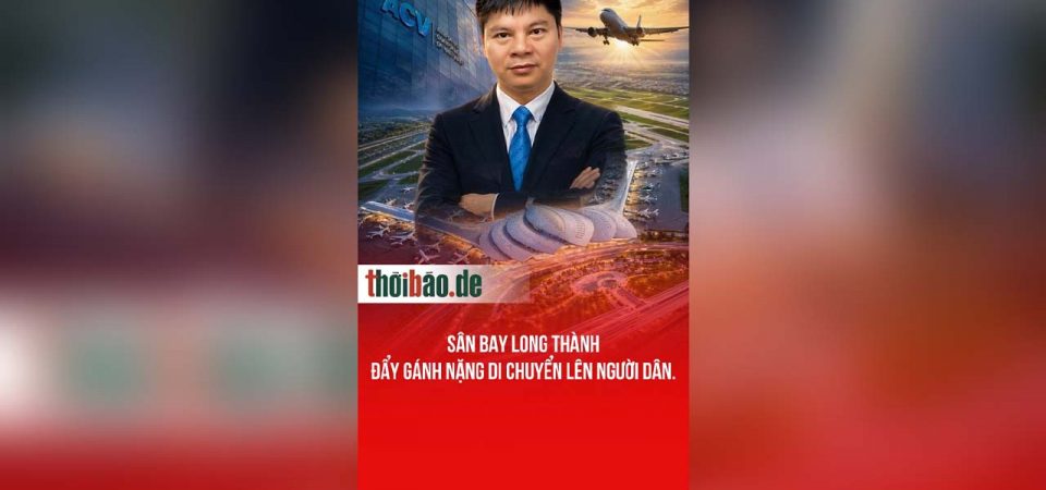 Sân bay Long Thành – Đẩy gánh nặng di chuyển lên người dân.