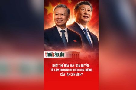 Nhất thể hóa hay ‘gom quyền’: Tô Lâm có đang đi theo con đường của Tập Cận Bình?