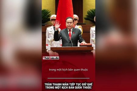 Trần Thanh Mẫn tiếp tục giữ ghế trong một kịch bản quen thuộc.