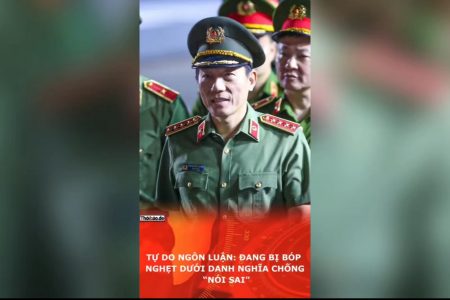 Tự do ngôn luận: Đang bị bóp nghẹt dưới danh nghĩa chống “nói sai”.