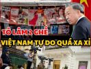 Tô Tổng tiếp tục siết chặt tự do báo chí Việt Nam.