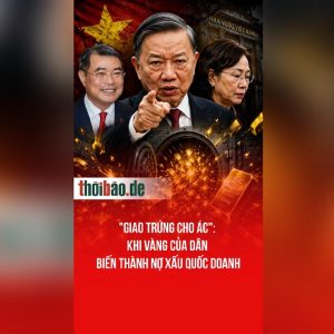 „Giao trứng cho ác“: Khi vàng của dân biến thành nợ xấu quốc doanh