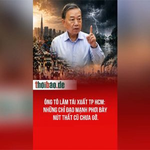 Ông Tô Lâm tái xuất TP HCM: Những chỉ đạo mạnh phơi bày nút thắt cũ chưa gỡ.