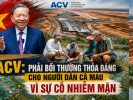 ACV: Phải bồi thường thỏa đáng cho người dân Cà Mau vì sự cố nhiễm mặn.
