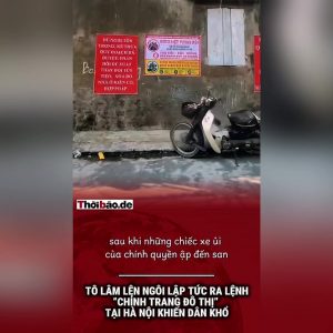Tô Lâm lên ngôi lập tức ra lệnh “Chỉnh trang đô thị” tại Hà Nội khiến dân khổ