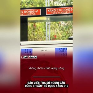 Báo viết „Đa số người dân đồng thuận“ sử dụng xăng E10