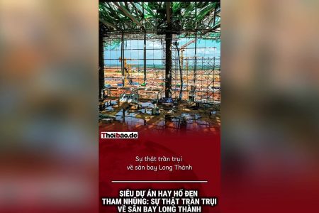 Siêu dự án hay hố đen tham nhũng: Sự thật trần trụi về sân bay Long Thành.
