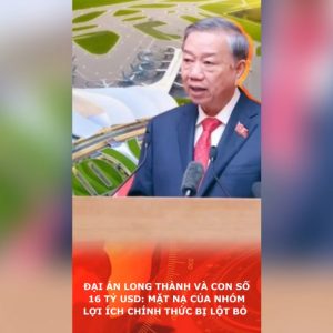 Đại án Long Thành và con số 16 tỷ USD: Mặt nạ của nhóm lợi ích chính thức bị lột bỏ
