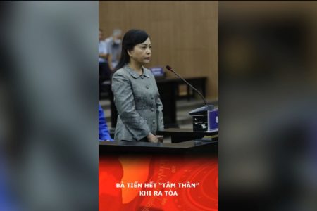 Bà Tiến hết “tâm thần” khi ra tòa