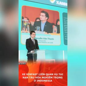 Xe VinFast liên quan vụ tai nạn tàu hỏa nghiêm trọng ở Indonesia.