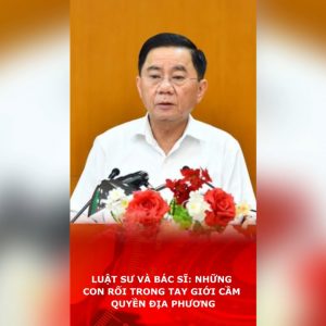 Luật sư và Bác sĩ: Những con rối trong tay giới cầm quyền địa phương.