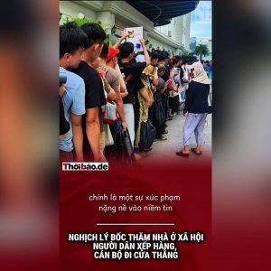 Nghịch lý bốc thăm nhà ở xã hội Hà Nội: Người dân xếp hàng, cán bộ đi cửa thẳng