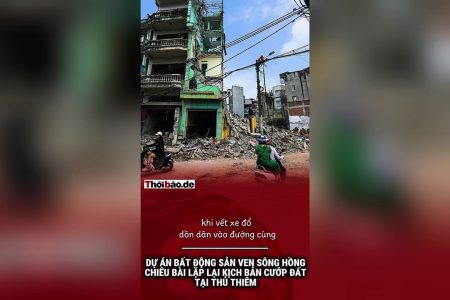 Dự án bất động sản ven sông Hồng: Chiêu bài lặp lại kịch bản cướp đất tại Thủ Thiêm
