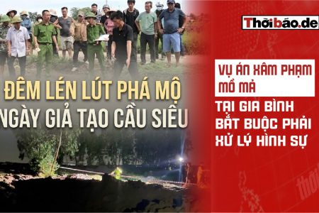Vụ án xâm phạm mồ mả tại Gia Bình bắt buộc phải xử lý hình sự