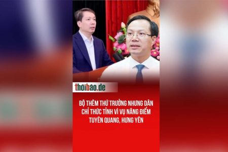 Bộ thêm Thứ trưởng nhưng dân chỉ thức tỉnh vì vụ nâng điểm Tuyên Quang, Hưng Yên