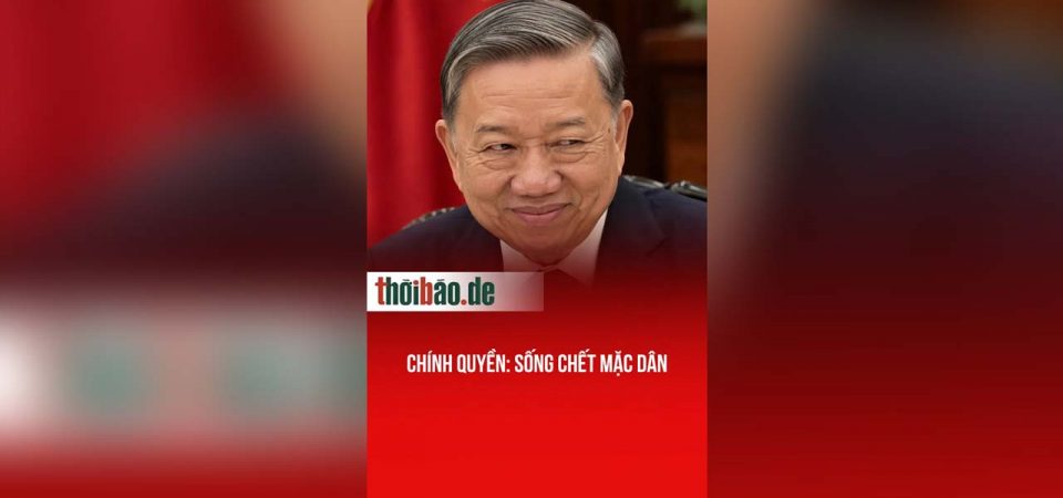 Chính quyền: Sống chết mặc dân