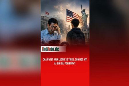 Cha ở Việt Nam lương 32 triệu, con học Mỹ: – Ai giải bài toán này?