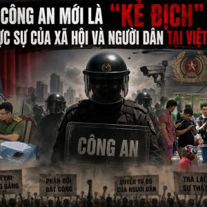 Công An mới là „kẻ địch“ thực sự của xã hội và người dân tại Việt Nam