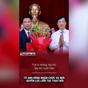 Tô Anh Dũng nhận chức vụ mới – Quyền lực liên tục thay đổi
