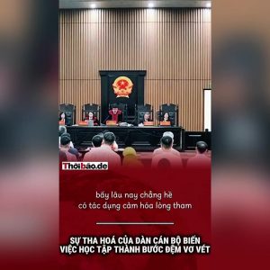 Sự tha hóa của dàn cán bộ biến việc học tập thành bước đệm vơ vét