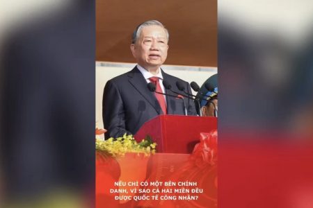 Nếu chỉ có một bên chính danh, vì sao cả hai miền đều được quốc tế công nhận?