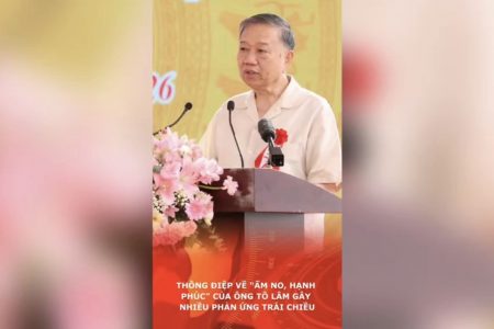 Thông điệp về „ấm no, hạnh phúc“ của ông Tô Lâm gây nhiều phản ứng trái chiều