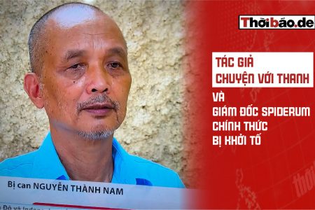 Tác giả „Chuyện với Thanh“ và giám đốc Spiderum chính thức bị khởi tố