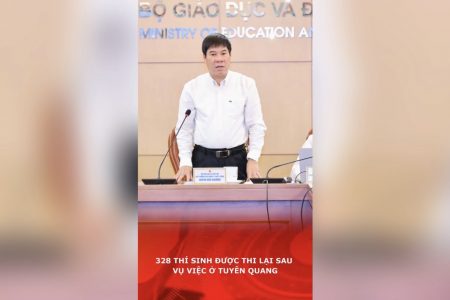 328 thí sinh được thi lại sau vụ việc ở Tuyên Quang