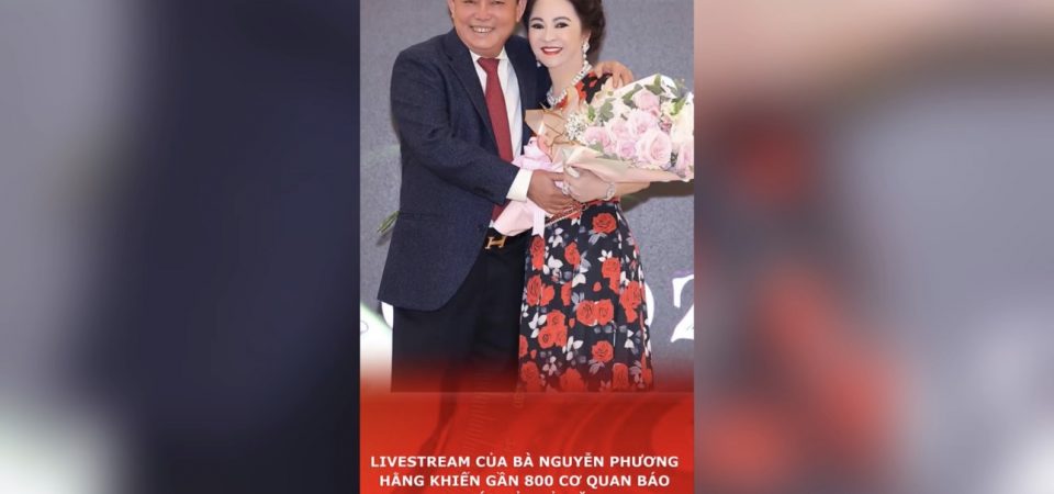 Livestream của bà Nguyễn Phương Hằng khiến gần 800 cơ quan báo chí phải đỏ mặt