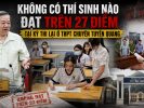 Không có thí sinh nào đạt trên 27 điểm tại kỳ thi lại ở THPT chuyên Tuyên Quang