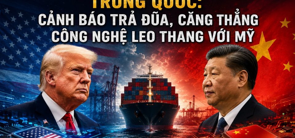 Trung Quốc: Cảnh báo trả đũa, căng thẳng công nghệ leo thang với Mỹ
