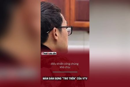 Màn dàn dựng “trơ trẽn” của VTV