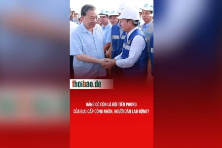 Đảng có còn là đội tiên phong của giai cấp công nhân, người dân lao động?