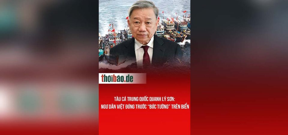 Tàu cá Trung Quốc quanh Lý Sơn: Ngư dân Việt đứng trước “bức tường” trên biển