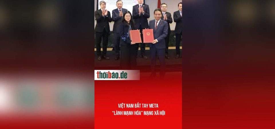Việt Nam bắt tay Meta “lành mạnh hóa” mạng xã hội