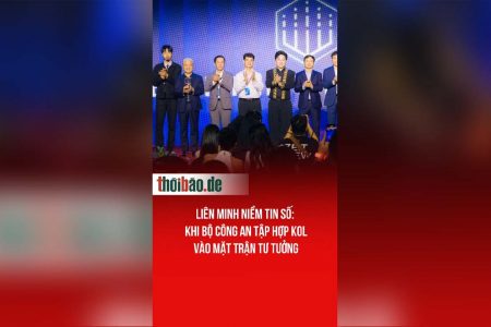 Liên minh niềm tin số: Khi bộ công an tập hợp KOL vào mặt trận tư tưởng