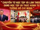 Chuyển từ học tập và làm theo sang học tập và thực hành tư tưởng Hồ Chí Minh