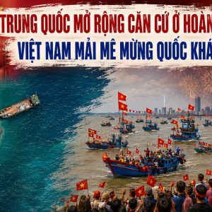 Trung Quốc mở rộng căn cứ ở Hoàng Sa, Việt Nam mải mê mừng Quốc khánh